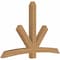 Ekena Millwork Alberta Smooth Timber Gable Bracket, Western Red Cedar, 84"W x 56"H x 5 1/2"D x 5 1/2"F, 16/12 Pitch GBW084X56X0606ALB00SWR - alternate 4